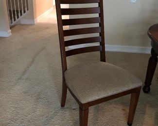 One of 6 dining chairs