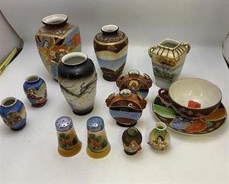 Japanese miniature vases