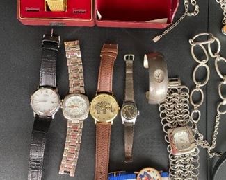 Mixed Jewelry Lot Watches