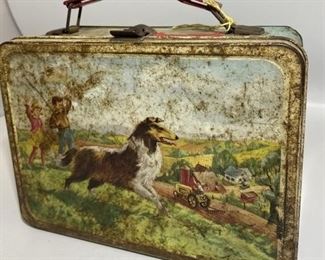 Vintage Lassie Tin Lunchbox