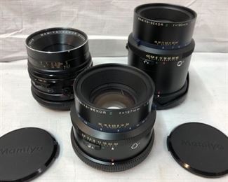 Mamiya Camera Lenses