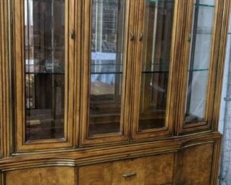 Stanley Lighted China Cabinet