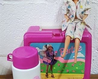 Vtg 1966 Barbie Lunch Box