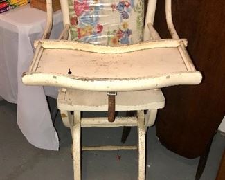 Vintage high chair 