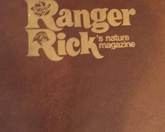 Ranger Rick Binder full of 1979 and early 1980’s magazines