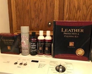 Leather care products.
