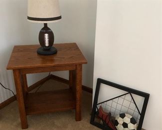 Amish-built accent table.