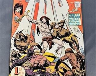Lot 116
Key 25¢ Tor #1 Comic Book. https://www.bidrustbelt.com/Event/LotDetails/118859723/Key-25-Tor-1-Comic-Book