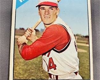 Lot 211
1966 Topps Pete Rose Card. https://www.bidrustbelt.com/Event/LotDetails/118862147/1966-Topps-Pete-Rose-Card