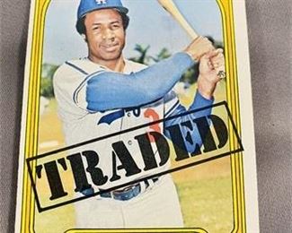 Lot 220
1972 Topps Frank Robinson Card. https://www.bidrustbelt.com/Event/LotDetails/118862327/1972-Topps-Frank-Robinson-Card