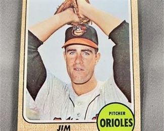 Lot 017
1968 Topps Jim Palmer Card