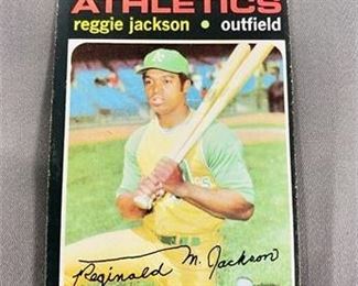 Lot 036
1971 Topps Reggie Jackson Card