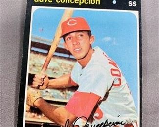 Lot 037
1971 Topps Dave Concepcion Rookie Card