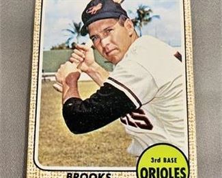 Lot 021
1968 Topps Brooks Robinson Card