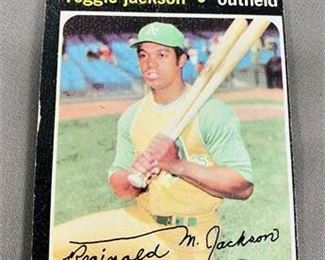 Lot 026
1971 Topps Reggie Jackson Card
