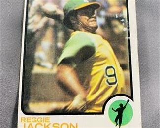 Lot 067
1973 Topps Reggie Jackson Card