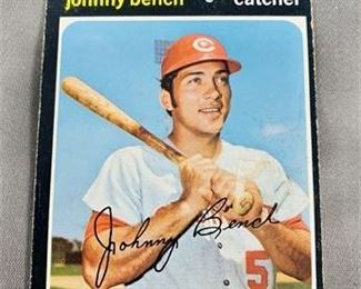 Lot 065
1971 Topps Johnny Bench Card