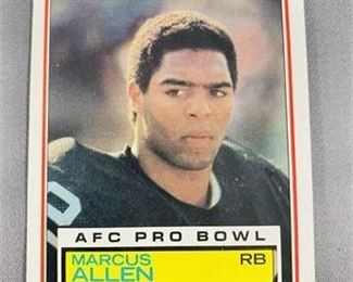 Lot 159
1983 Topps Marcus Allen Rookie Card