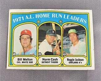Lot 085
1972 Topps Reggie Jackson Card