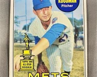 Lot 093
1969 Topps Jerry Koosman Card