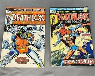 Lot 115
25¢ Deathlock #26-27 Comic Books