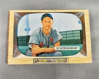 Lot 225
1955 Bowman Red Shoendenist Card