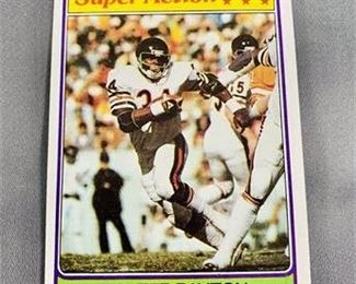 Lot 202
1981 Topps Walter Payton Card