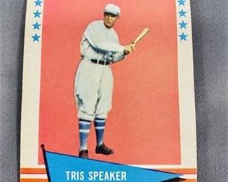 Lot 191
1961 Fleer Tris Speaker Card