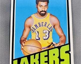 Lot 013
1972-73 Topps Wilt Chamberlain Card