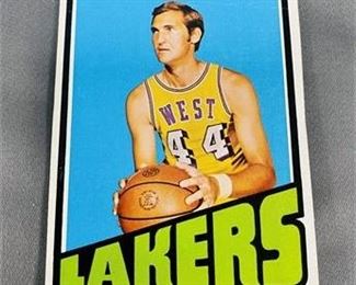 Lot 073
1972-73 Topps Jerry West Card