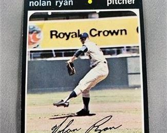 Lot 023
1971 Topps Nolan Ryan Card