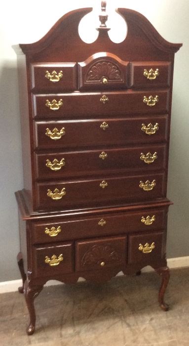 SUMTER CABINET CO. HI BOY CHEST