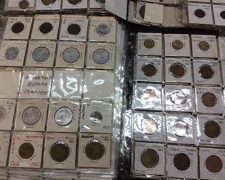ASSORTED 1900S FOREIGN COINS, IRAQ,