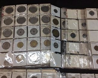 ASSORTED 1900S FOREIGN COINS, IRAQ,