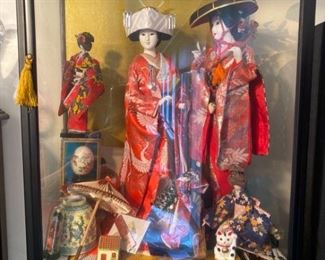 027Dr Traditional Japanese Geisha Dolls