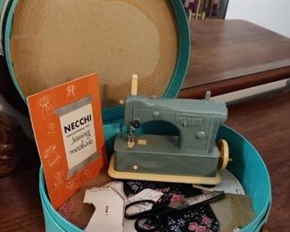 DBR305Vintage Necchi Educational Toy Sewing Machine