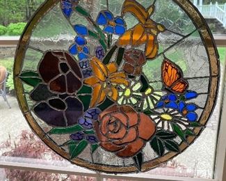 Floral Stained Glass
