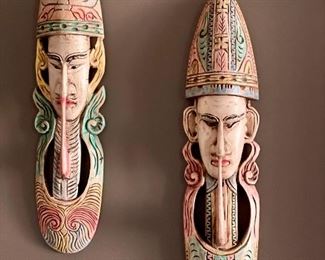 Pastel Thai Masks