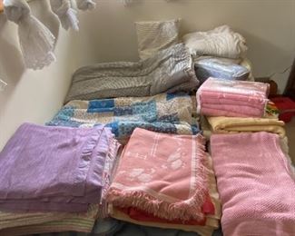 Blankets and linens