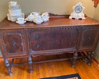 Antique sideboard - Make it into a one of a kind vanity!
