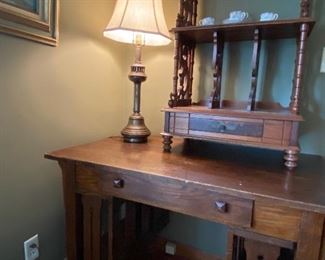 Craftsman style desk. 