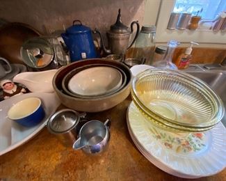 Platters, bowls