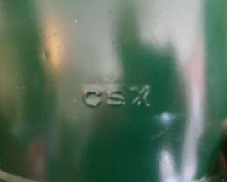 CSX Railway line on Texaco Oil Can