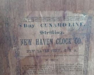 New Haven Clock CO Mark