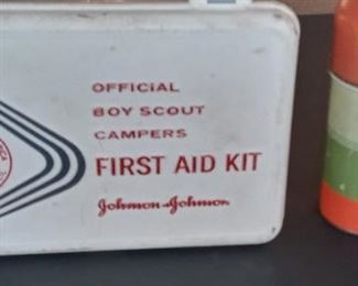 Vintage Boy Scout First Aid Kits