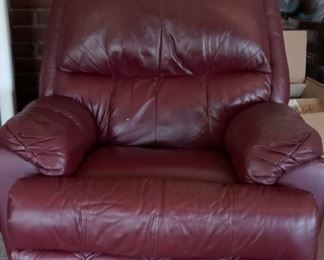 Set of 2 Leather Chairs