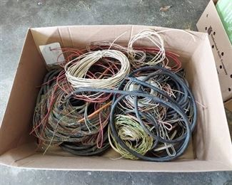 Box of Scrap Insulated Wire