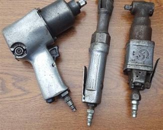 pneumatic impact wrench and ratchets