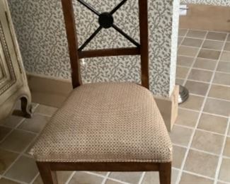 Ladies Dressing Chair with a Natural Release Back. Needs to be Re-Upholstered.