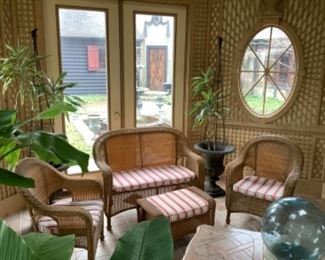 Resin Wicker Indoor Outdoor furniture